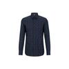 Shirts Men's Blue Pointed Collar Moderate Shirt 50490566-404