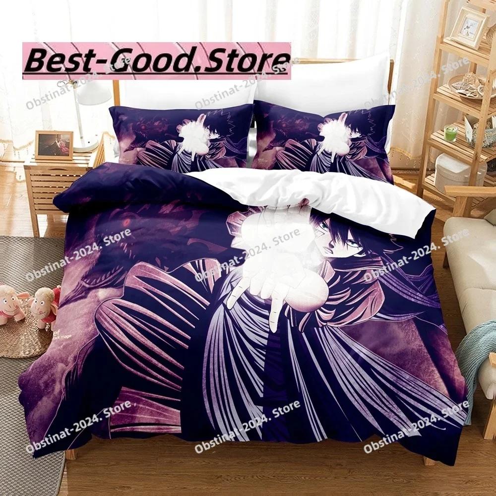 Zeref Dragneel Bedding Set Single Twin Full Queen King Size Bed Set Aldult Kid Bedroom Duvetcover Sets 3D Print bed set 2