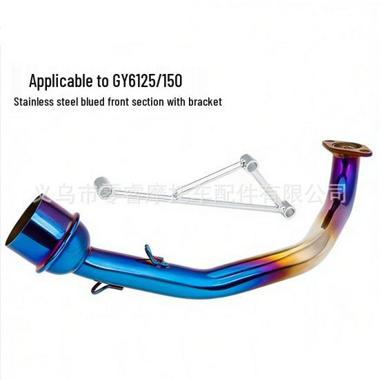 Front Bent Pipe for GY6 125/150 Full Exhaust System
