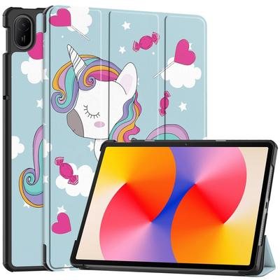 Hülle für Huawei MatePad SE 11" 2024, Smartcase, Einhorn