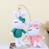 Cute Stuffed Rabbit Animal Doll Ideal For Wedding Favors And Gifts