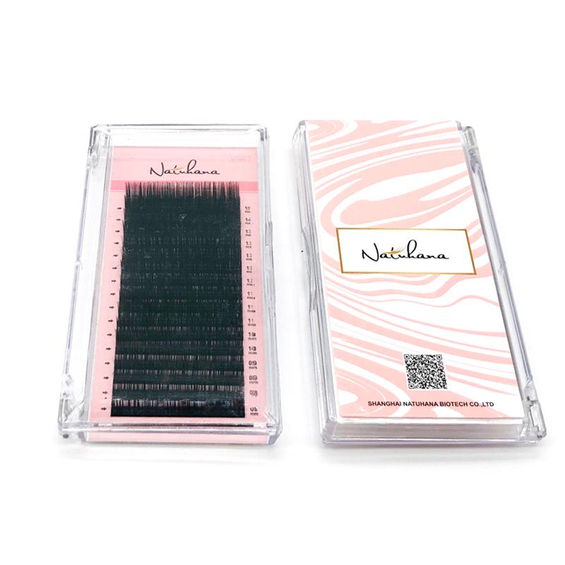 NATUHANA Multi-Style Eyelash Extensions: 0.03-0.25mm Single Root False Lashes