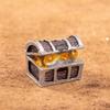 Vintage Treasure Chest Aquarium Decor Jungle Underwater Theme Ornament Resin Fish Tank Landscape Decoration for Aquarium