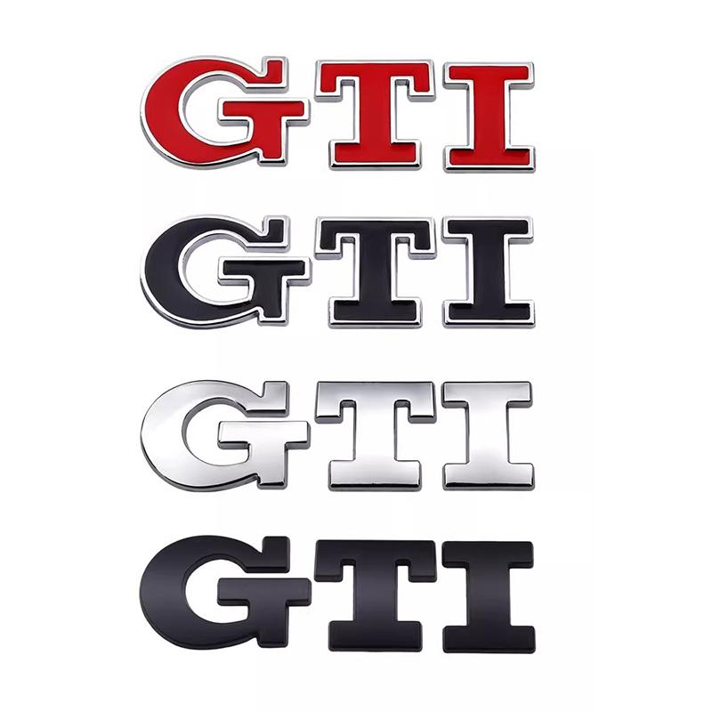 2026 Heiß Für VOLKSWAGEN VW 3D Metall Auto Kofferraum Aufkleber Kühlergrill Logo GTI Emblem Abzeichen Für Volkswagen Polo Golf 4 5 6 7 8 Mk4 Mk5 MK6
