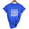 Looking For A Daddy Letters Print Women Tshirt Funny Short Sleeve Summer Tees Harajuku Female