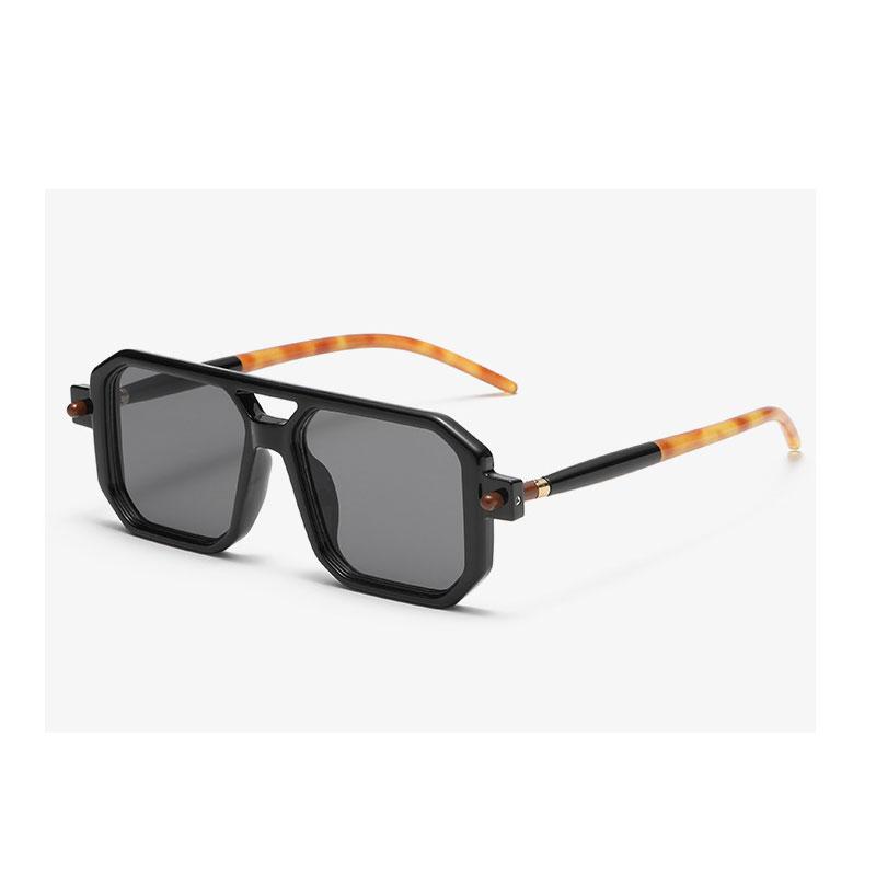 Retro Kleine Rechteckige Sonnenbrillen Damen Herren Mode Punk Brillen Luxusmarke Designer Schwarze Quadratische Sonnenbrillen