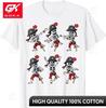 Dancing Skeletons Dance Challenge Girl Boys Kids Halloween TShirt Gifts Fashion Skull Print Graphic Tee Top Video Gamer Costume
