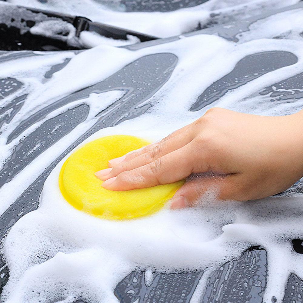 1/2/5 buc mașina spumă burete ceară aplicator curățare detailing tampoane auto ceară lustruire pad 10 cm spălătorie auto îngrijire kit de curățare