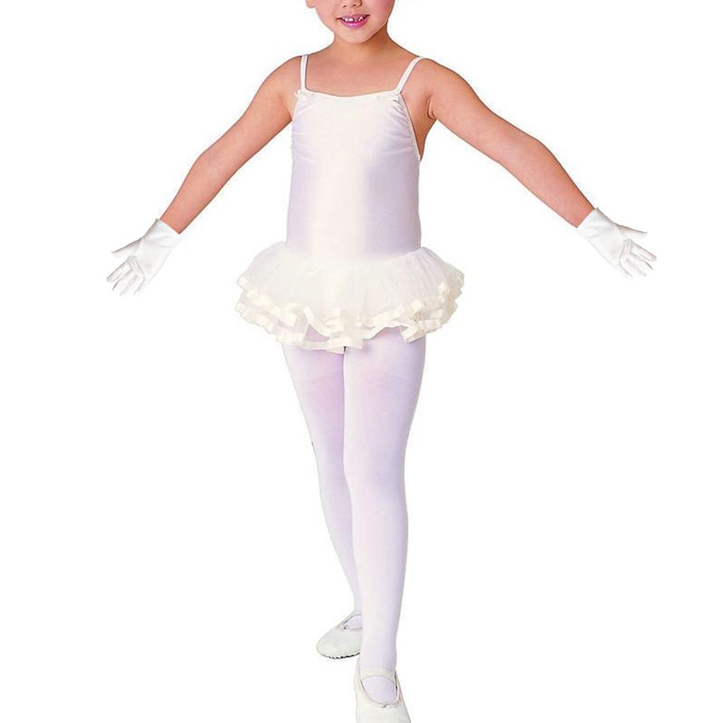 White Gloves Girls Boys Cosplay Costume Dress Gloves Wrist Gloves for Party