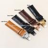 Paski do zegarka ze skóry naturalnej z pudełkiem Pasek do zegarka 14 mm 16 mm 18 mm 20 mm 21 mm 22 mm 24 mm Bransoleta do zegarka Zapięcie motylkowe Pasek na nadgarstek