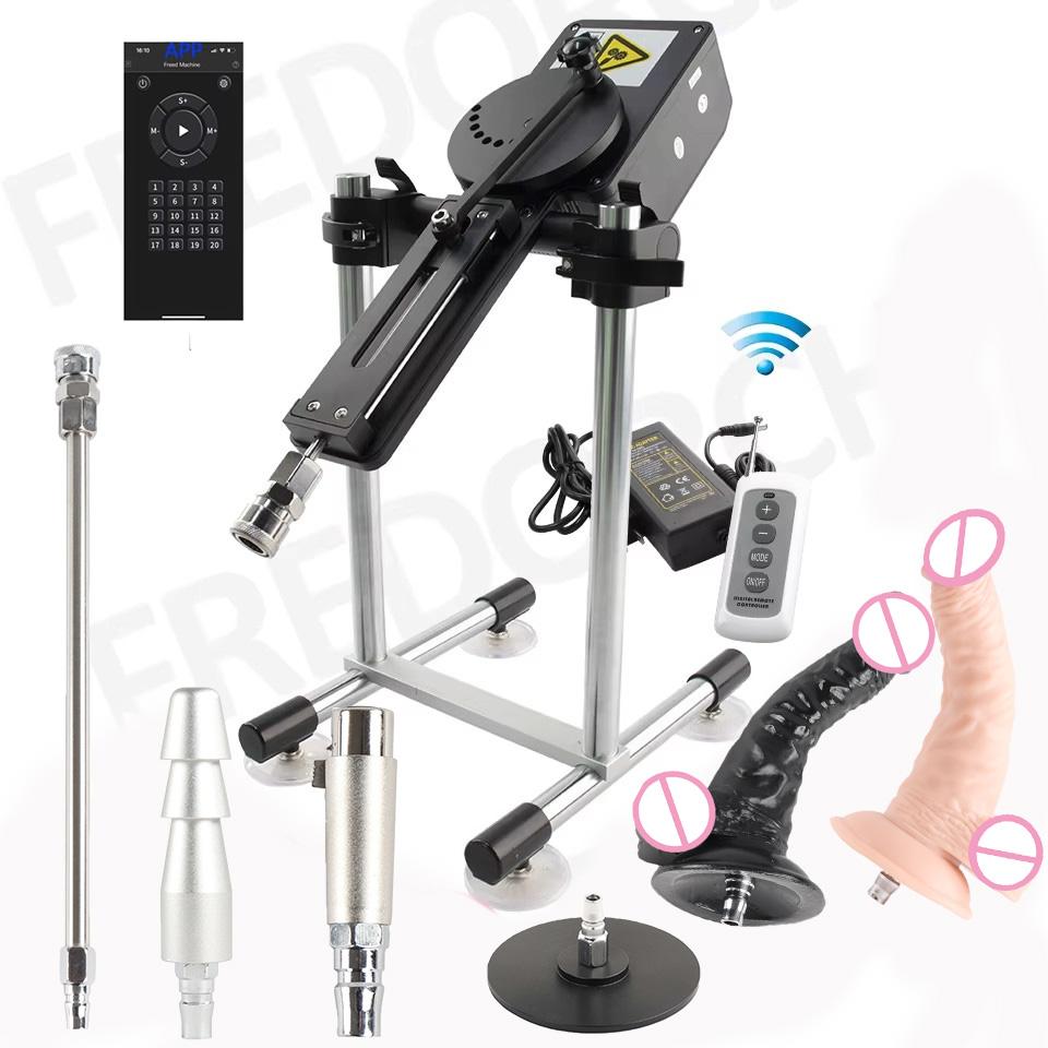 Automatic Sex Machine Thrusting Machine with Dildos Remote/APP Control for Couple 70W Powerful Love Machine Special Function