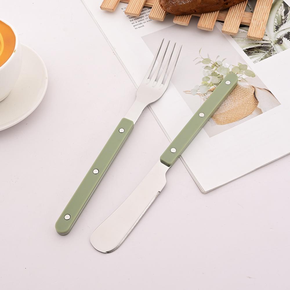 5Pcs Butter Cheese Dessert Stainless Steel Jam Cutlery Toast Wipe Cream Bread Cheese Cutter Kitchen Tools 6