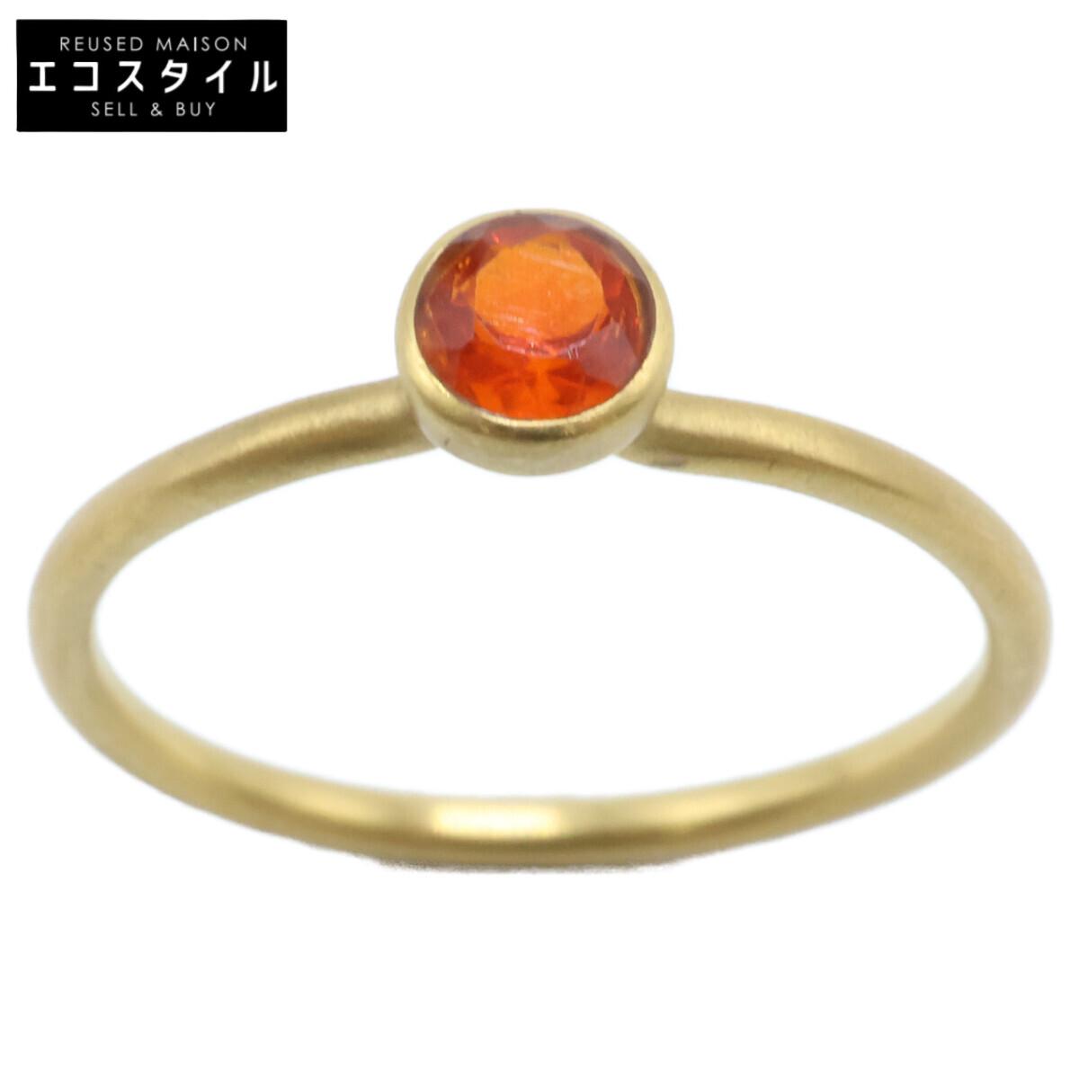

Marie-Helene de Taillac 22KYG Fire Opal Miniature Princess Ring ring Yellow GoldUsed