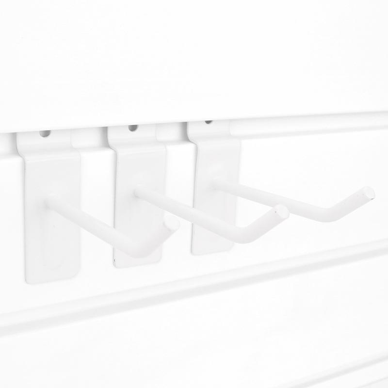 Slotted Aluminum Panel Hooks for Mobile Phone Store Displays
