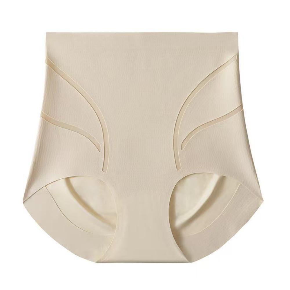 

Бесшовное нижнее белье с контролем живота, с высокой талией, послеродовые бодишейперы, формирующие трусики, на каждый день XL телесный