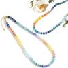 Colorful Neck Choker Bohemian Style Rainbow Necklace Luxurious Women's Beaded Necklace  Daily
