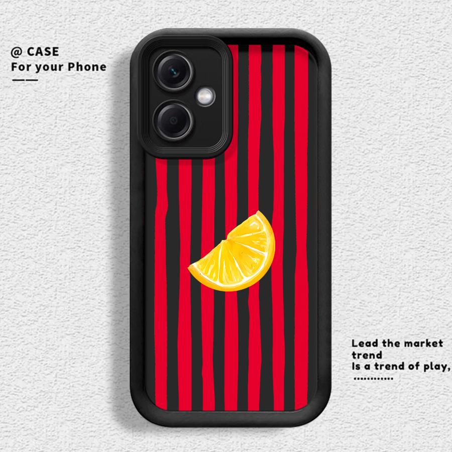 

Lemon Cool Stripe Pattern Phone Cover Case for Xiaomi Redmi Note 14 Pro Plus A1 A2 A3 A4 11s 12s 11 13C Note 13 12 10 12C 14C Redmi A1