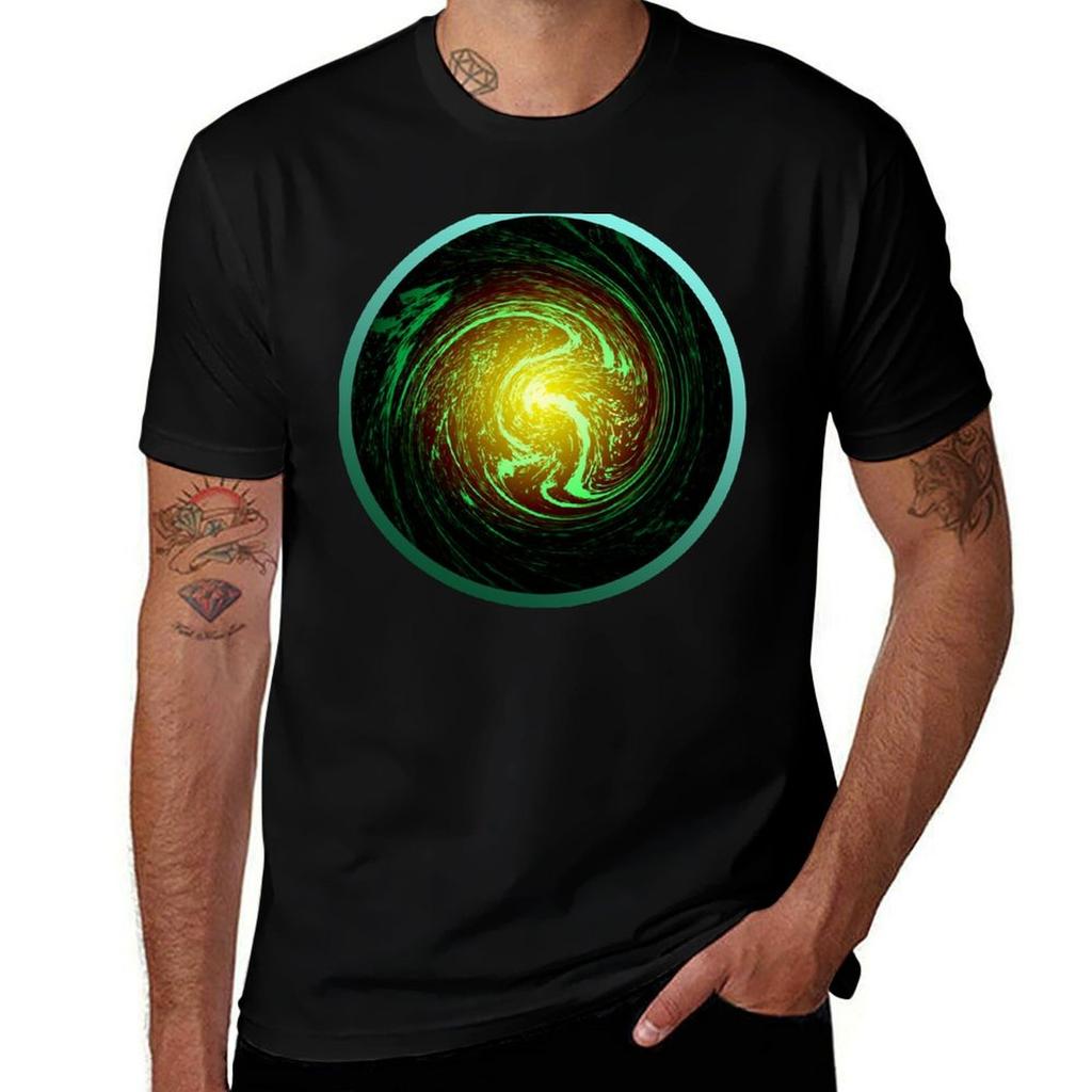 Energy Sphere Tshirt Work Short Sleeve Cotton Top