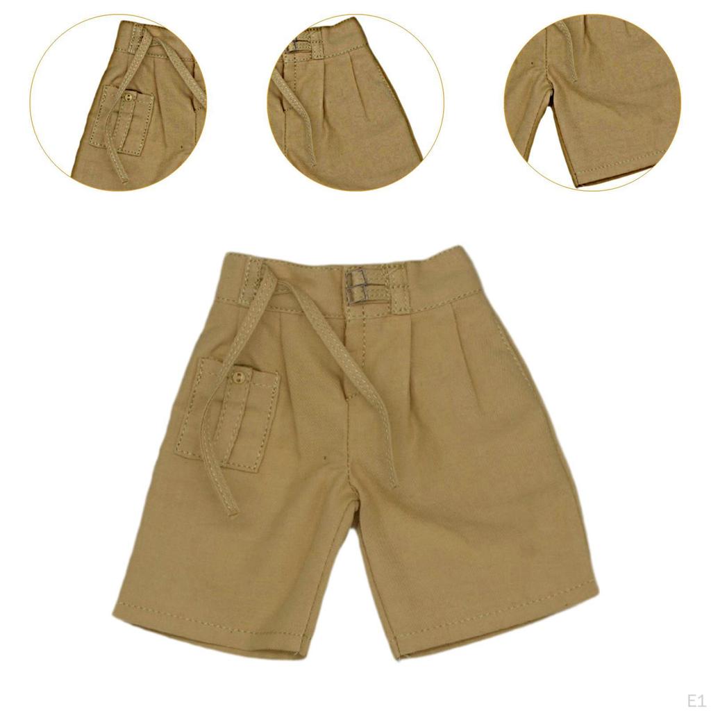 1/6 Male Action Figures Short Pants Costume Stylish Dress up Cosplay Accessories Outfit Doll