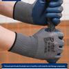 Durable Waterproof Anti-Slip Rubber Work Gloves - Thick, Breathable, and Wear-Resistant for Construction