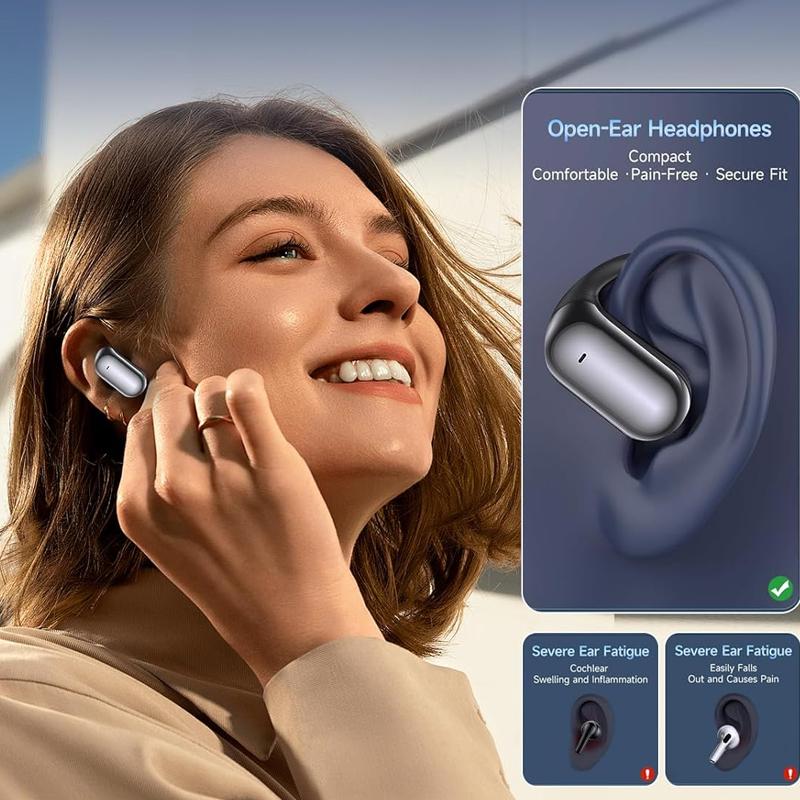 OWS AI Translation Wireless Ear Buds Real Time Earphone BT 5.4 EarBuds with 144 Online Translate Languages for Business