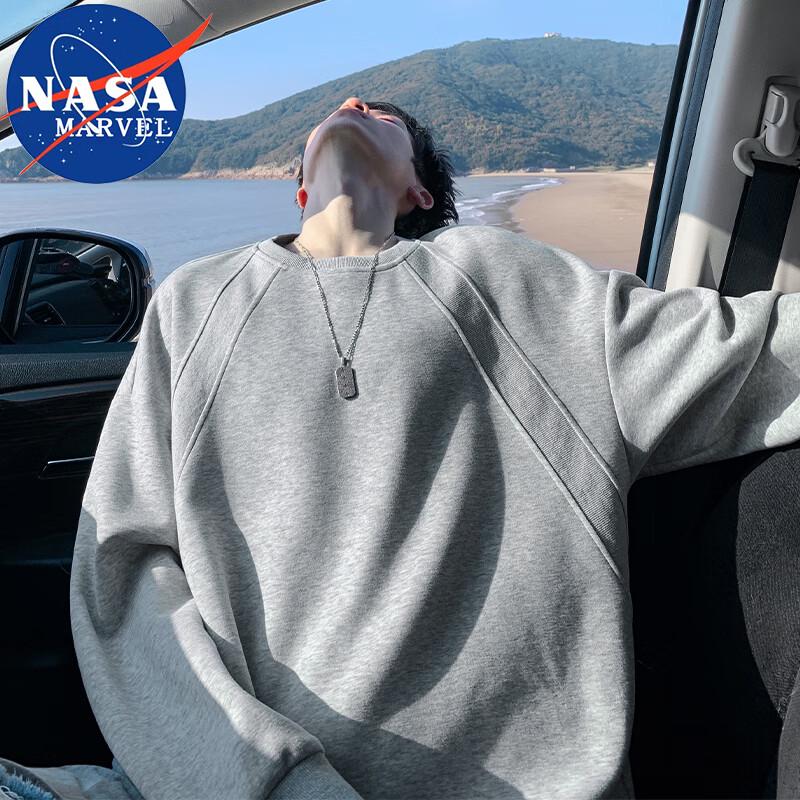 

NASA MARVEL Long Sleeve Round Neck Sweatshirt 4XL