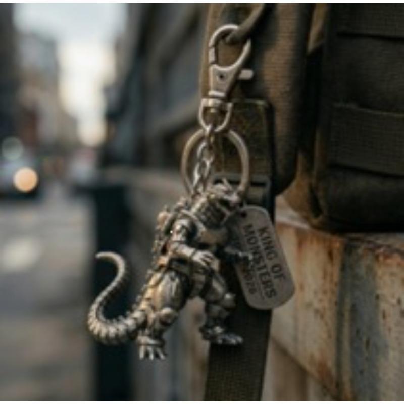 Keychain Metal Dinosaur Pendant As A Creative and Unique Accessory for Car Bags, A Gift.