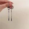 Ear Style Exquisite Temperament Simple Atmosphere Fringed Stud Earrings Light Luxury Versatile Earrings