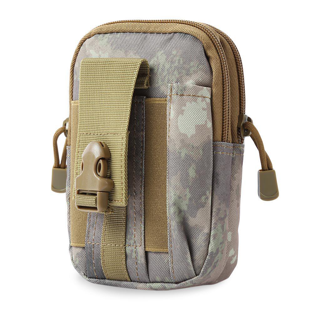 Molle Tactical Camouflage Sports Waist Bag for 6-7 Inch Phones