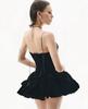 Vietnam High-Fashion Sequin Velvet Spaghetti Strap Gown with Cinched Waist and Open Back