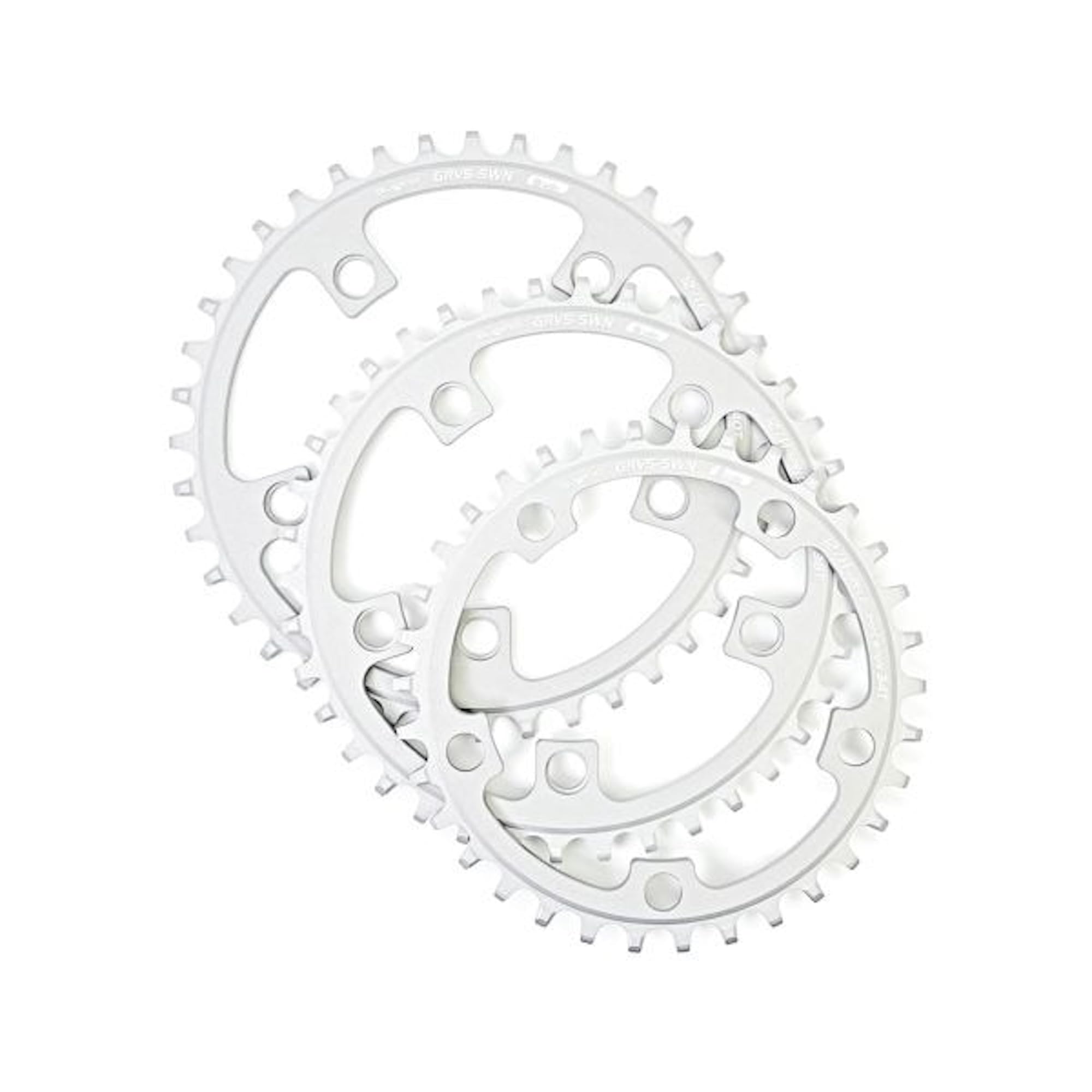 

Sugino 36T SILVER for crank Chainring GRV5-SWN 3/32 5-arm (P.C.D. 110mm) (1 piece)