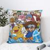 Digimon Adventure Pillow Cover Morden Pillow Case For Living Room Chair Comfy Pillowcases Birthday Present