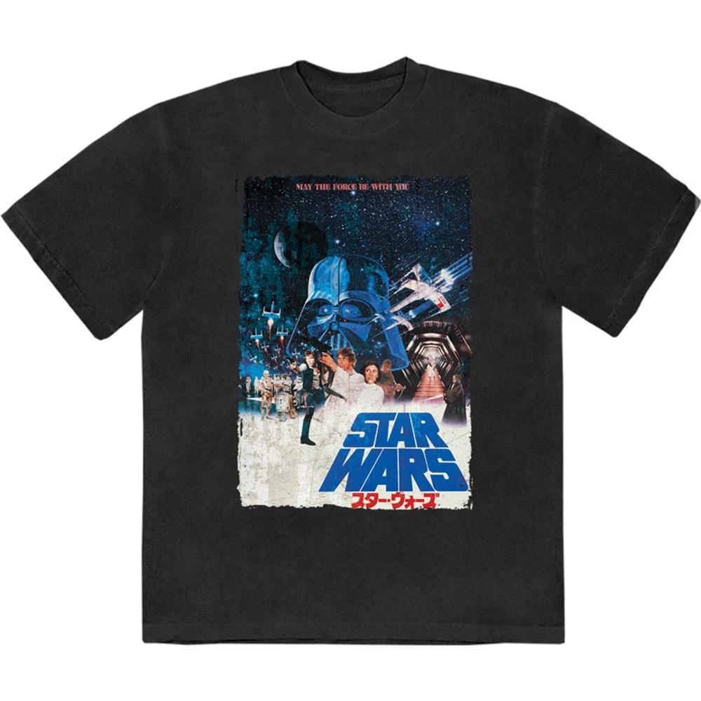 Star Wars May The Force Be With You Limited Premium Wash T Shirt XL