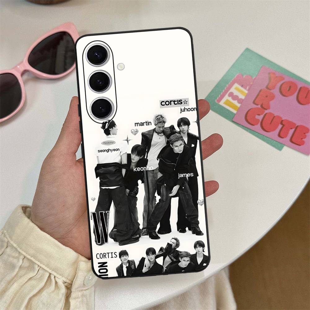 Hot Kpop C-CORTIS Phone Case For Samsung S 24 Fe 25 Ultra Plus 20 Lite 21 30 22 23 24 22 Ultra 5G Fundas