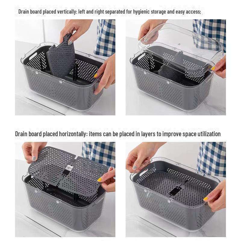 22-Piece Kitchen Vegetable Cutter, Slicer, Grater, and Dicer Set