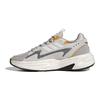 adidas Ozwave Fabric Synthetic Leather Comfortable Versatile Trendy Low-Top Dad Sneakers Unisex Sneakers Gray White IE6057