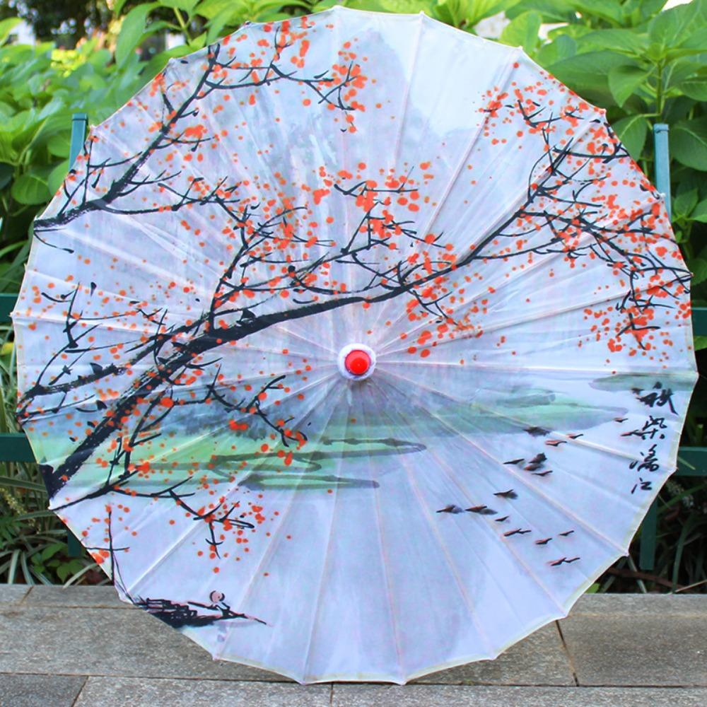 Parapluie en papier huilé 56cm Costumes Parapluie de photographie Scène de fête de demoiselles d'honneur