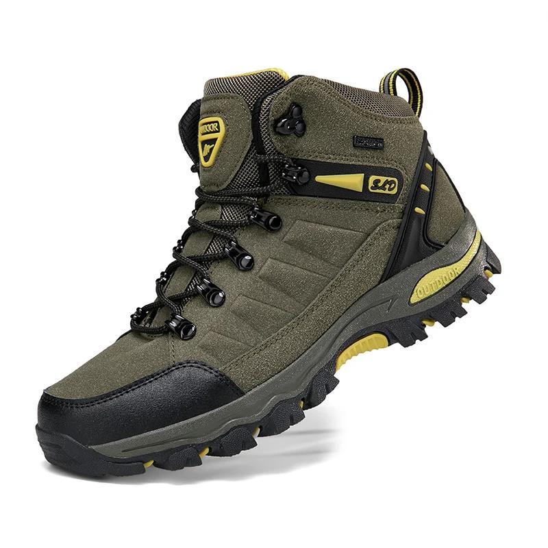 

Men s Sneakers High Quality Outdoor Hiking Shoes Universal Men s Work Safety Shoes Bump Resistant Anti Slip Men s Travel Shoes 45 армия зеленый