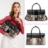 New Grand Crocodile Pattern Middle Aged Mom's Bag Fashionable Light Luxury Women's Bag Crossbody Handbag