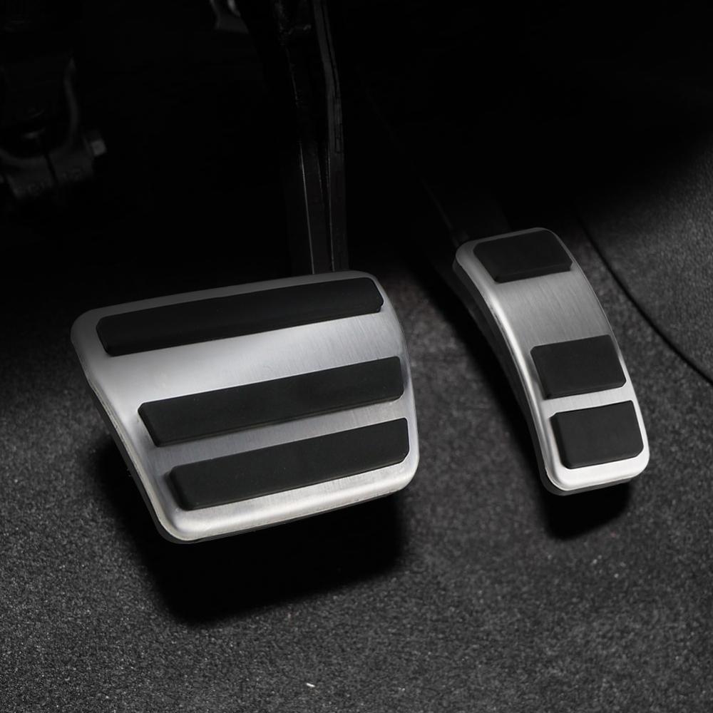 Car Pedals for Ford Fiesta MK8 2013-2023 Ecosport 2012 - 2023 Puma 2019 - 2023 Stainless Steel Gas Brake Pedal Cover Accessories