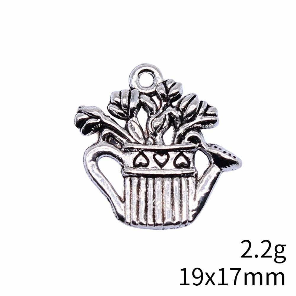 Gifts For Women Charms Italian Bracelet Small Flower Charms Pendant Ornaments For Home Phone Pendant