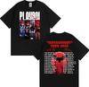 Rapper Playboi Carti Antagonist Tour 2025 Graphic Tshirts Unisexs Clothing Harajuku Hip Hop T Shirt High Quality 100 Cotton Tees