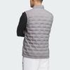 adidas Frostguard Down Vest 670 Fill Solid Color Logo Golf Sports Down Vest Men Vests Gray HZ6100