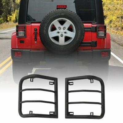 Rear Tail Light Cover Guard Protector For Jeep Wrangler JK Rubicon Sahara 2007+