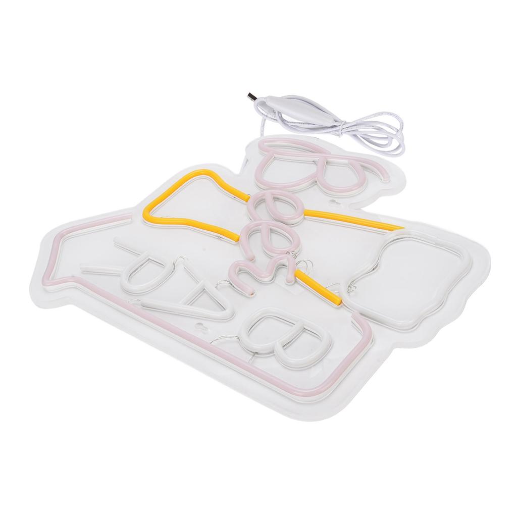 Beer Bar Sign Colorful Dimmable Letter Shaped LED Light Shop Room Wall Decoration Acrylic Panel