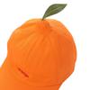 Peaked Embroidered Letter Hat Cotton Creative Orange Cap Orange Baseball Cap  Men