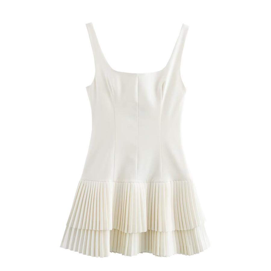 Женское Весеннее Новое Поступление Платье-Мини Широкие Плечи Стиль Палаццо XS