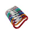 Multi-color Aluminium Equipment Alloy Carabiner Buckle Keychain Camping Hiking Hook Climbing Button