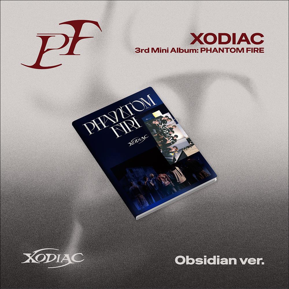 XODIAC 3nd Mini Album PHANTOM FIRE(Ashen Ver. / Obsidian Ver.) + Free Gift