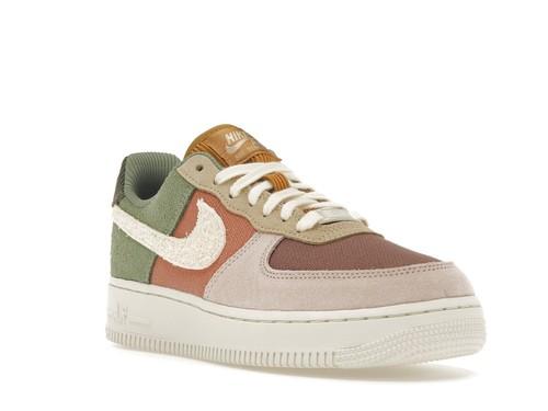 Nike Air Force 1 '07 LX Oil Green Terra Blush W - FZ3782-386